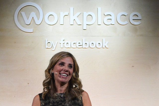 nicola mendelsohn vice president of emea at facebook speaks during a press conference to announce the launch of the social media company 039 s latest product quot workplace quot in central london on october 10 2016 photo afp nicola mendelsohn vice president of emea at facebook speaks during a press conference to announce the launch of the social media company 039 s latest product quot workplace quot in central london on october 10 2016 photo afp