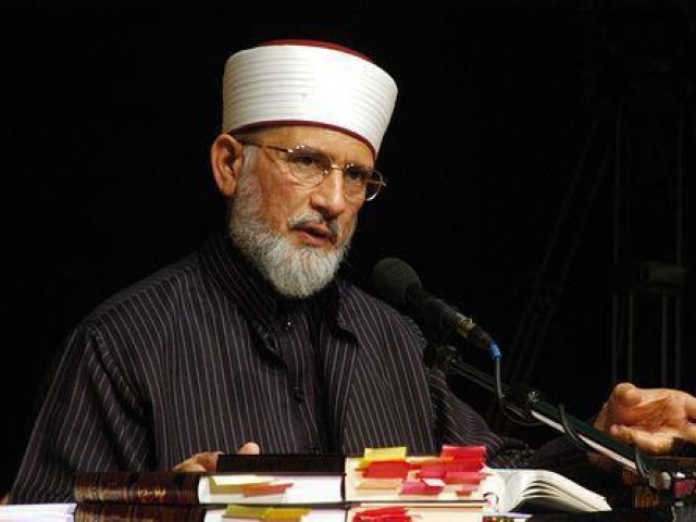 qadri will announce return from canada on october 21 agencies photo express