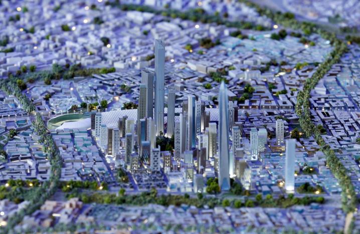 a model of a planned new capital for egypt is displayed for investors during the final day of egypt economic development conference eedc in sharm el sheikh in the south sinai governorate south of cairo in this march 28 2015 photo reuters