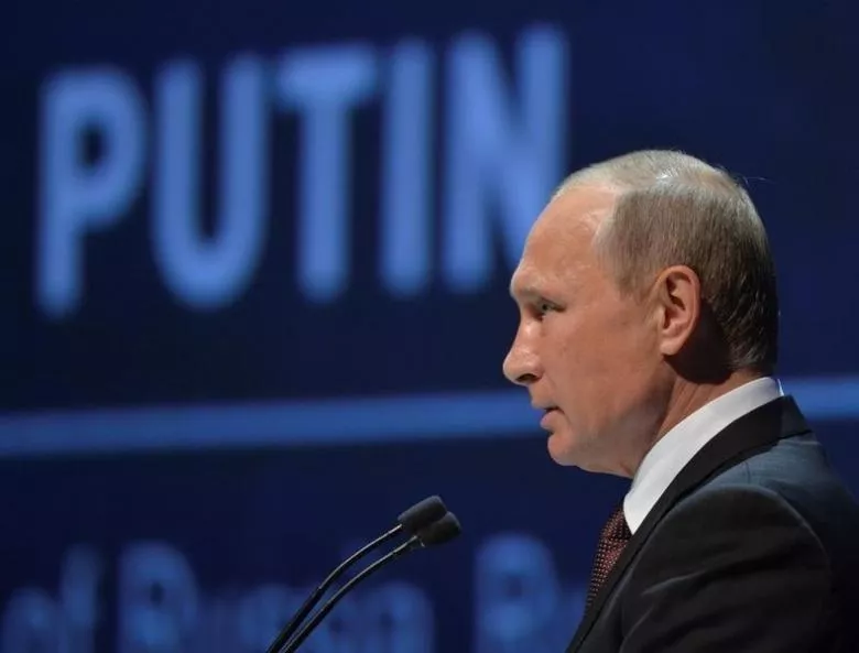russian president vladimir putin delivers a speech during a session of the 23rd world energy congress in istanbul turkey october 10 2016 photo reuters russian president vladimir putin delivers a speech during a session of the 23rd world energy congress in istanbul turkey october 10 2016 photo reuters