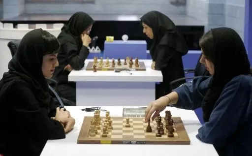 iranian chess players opposed a campaign launched in the united states against the holding of the women 039 s world championship in february in tehran photo afp iranian chess players opposed a campaign launched in the united states against the holding of the women 039 s world championship in february in tehran photo afp