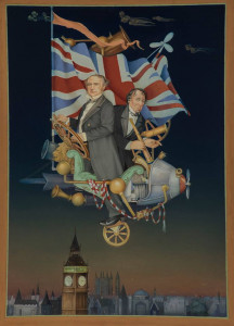 strokes for grandeur sociopolitical issues painted on the canvas strokes for grandeur sociopolitical issues painted on the canvas