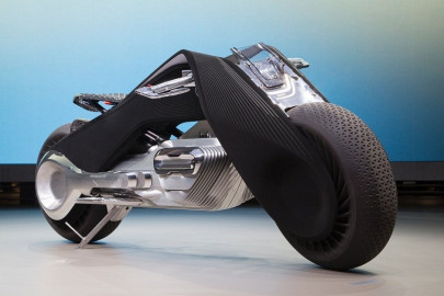 bmw presents its self balancing motorcycle of the future