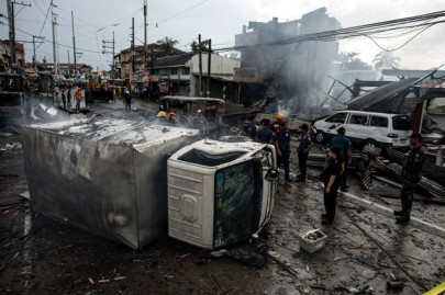 two dead 24 hurt in philippine fireworks blaze two dead 24 hurt in philippine fireworks blaze