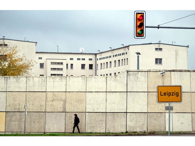 the prison in leipzig eastern germany is pictured on october 13 2016 photo afp