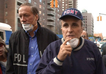 rudy giuliani can t recall standing alongside hillary clinton after 9 11 rudy giuliani can t recall standing alongside hillary clinton after 9 11