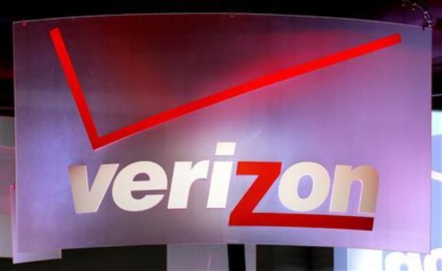 a sign hangs in the verizon booth on the first day of the consumer electronics show ces in las vegas photo reuters