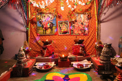 in pictures nine nights of navratri