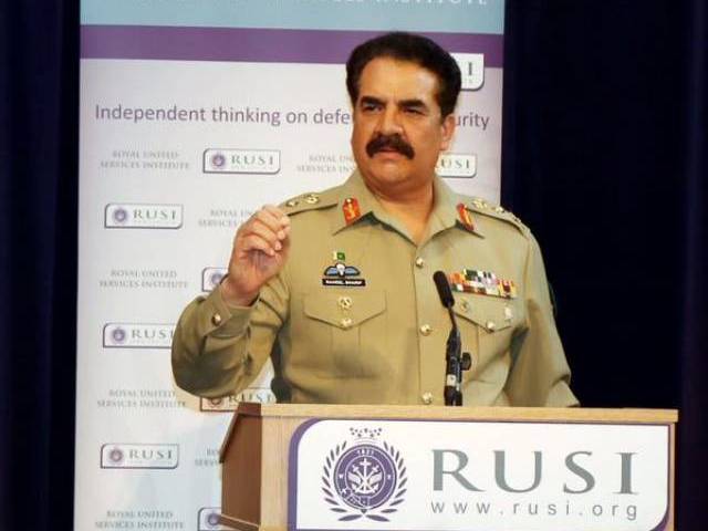 a file photo of army chief general raheel sharif photo ispr