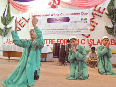 helping hand international white cane safety day observed