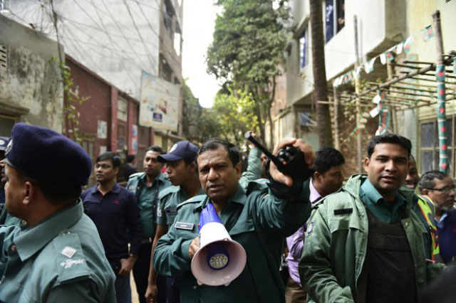 a file photo of bangladesh police photo afp