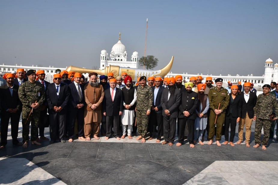 United Nations Secretary-General Antonio Guterres with delagation led by Minister of Religious Affairs Noorul Haq Qadri.