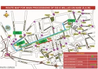 milad processions to bring major roads to a standstill milad processions to bring major roads to a standstill