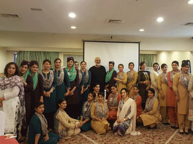 the pia crew with tariq ameen photo pia the pia crew with tariq ameen photo pia