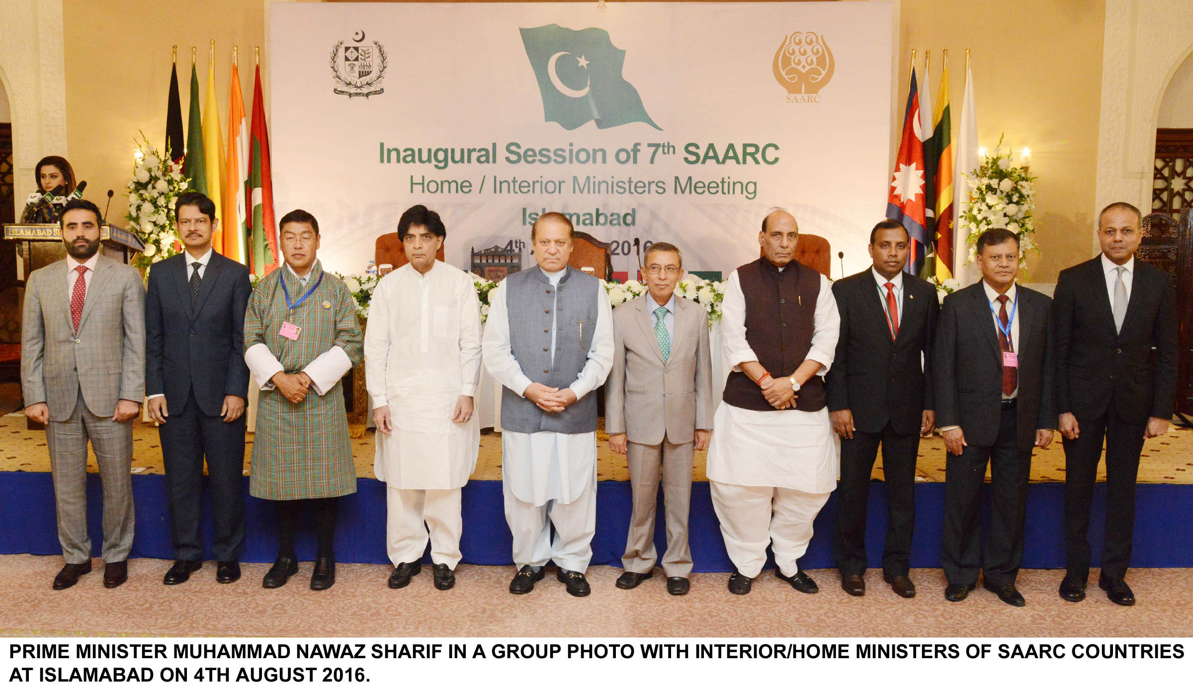 a group photo after saarc meeting in islamabad photo pid