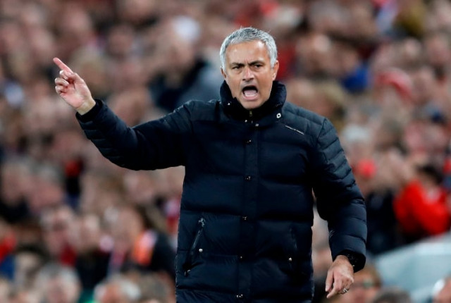 manchester united manager jose mourinho during match against liverpool at anfield on october 17 2016 photo reuters manchester united manager jose mourinho during match against liverpool at anfield on october 17 2016 photo reuters