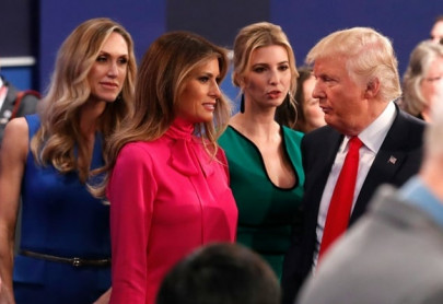 melania trump shrugs off husband s way with women