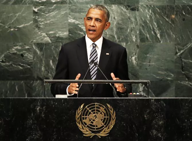 us president barack obama addresses the united nations general assembly in the manhattan borough of new york us september 20 2016 photo reuters us president barack obama addresses the united nations general assembly in the manhattan borough of new york us september 20 2016 photo reuters
