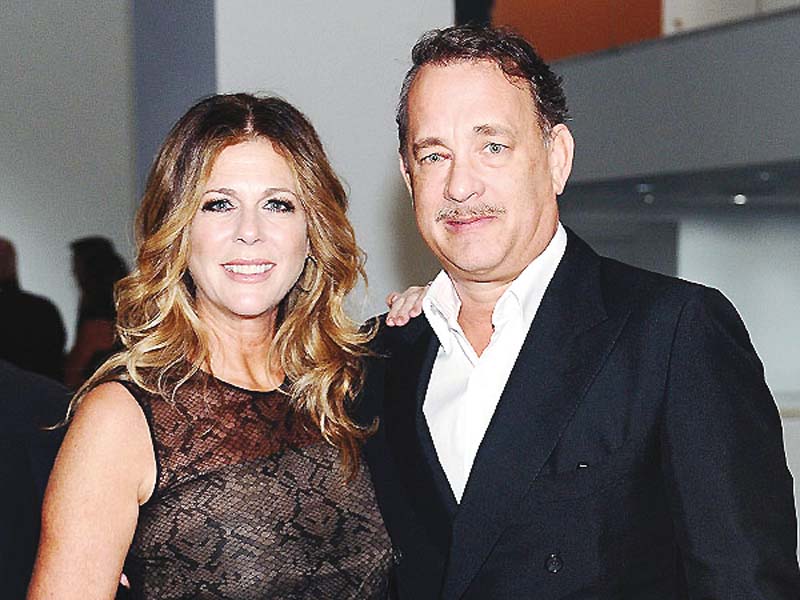 hanks and wilson have been married for 28 years photo file