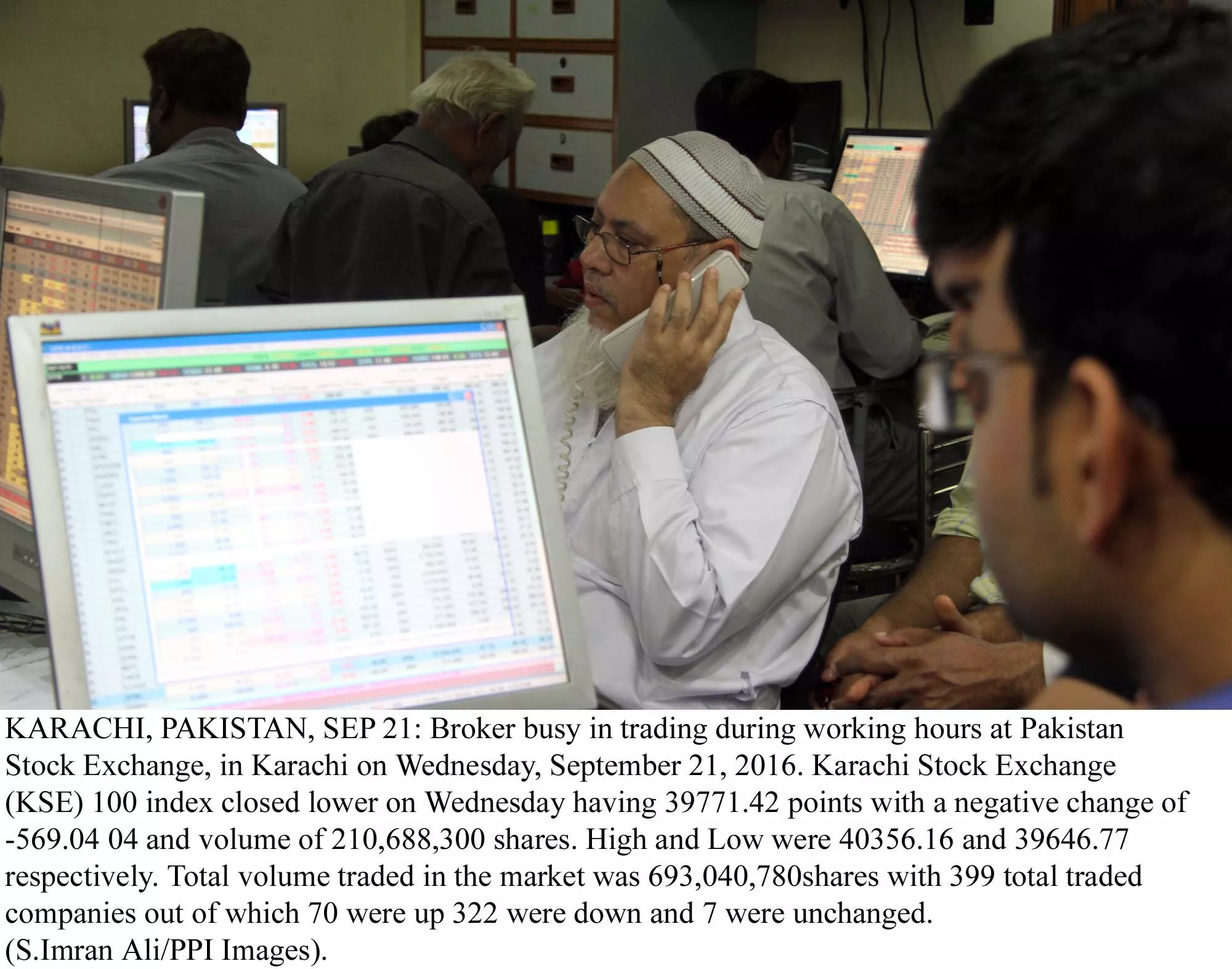 benchmark kse 100 share index settles at 40 924 photo ppi benchmark kse 100 share index settles at 40 924 photo ppi
