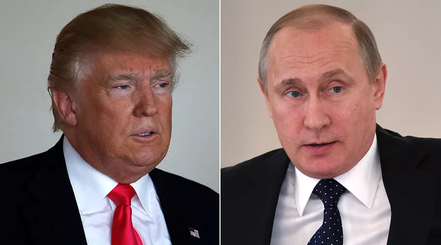 us republican presidential nominee donald trump l and russian president vladimir putin photo reuters us republican presidential nominee donald trump l and russian president vladimir putin photo reuters
