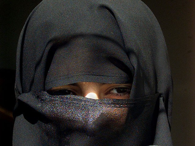 the proposed law prohibits anyone giving or receiving government services from wearing face covering garments photo reuters