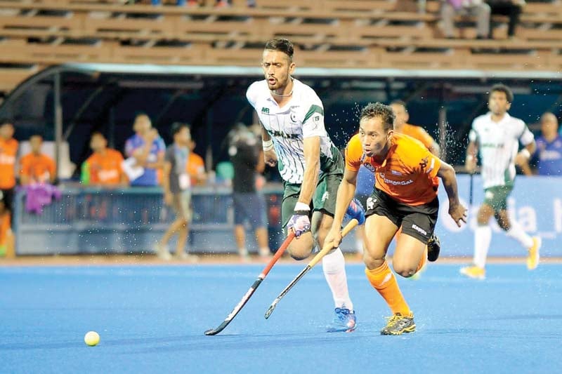 pakistan skipper fareed ahmed admitted they were unable to come to terms with a four minute salvo that saw malaysia equalise and then retake the lead in a closely fought clash photo courtesy asian hockey federation