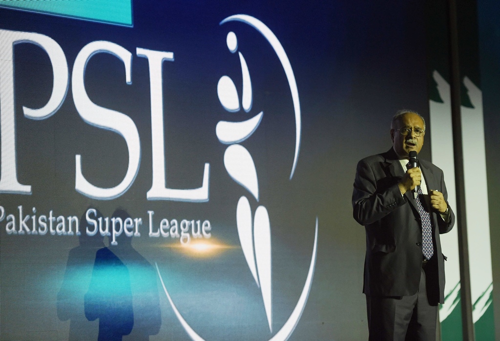 sethi announced on wednesday that psl final will be played in lahore photo afp