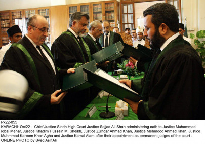 upgrade six permanent judges take oaths upgrade six permanent judges take oaths