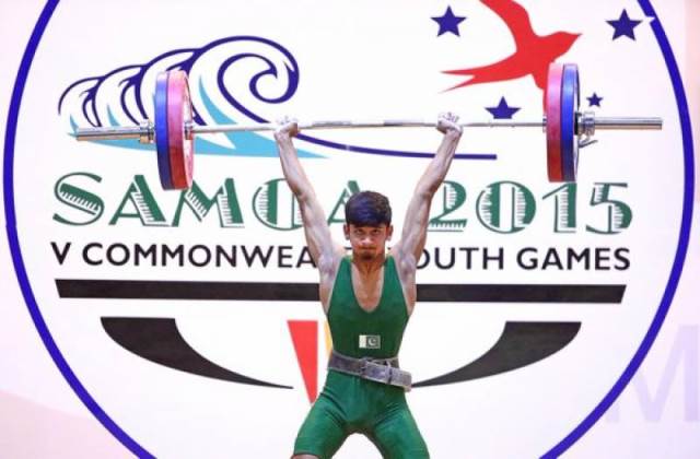 talib during the 2015 commonwealth youth games photo radio pakistan