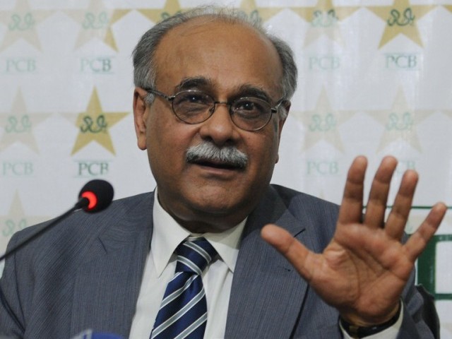 najam sehti reiterates stance that final of the second edition of psl will take place in lahore photo pcb