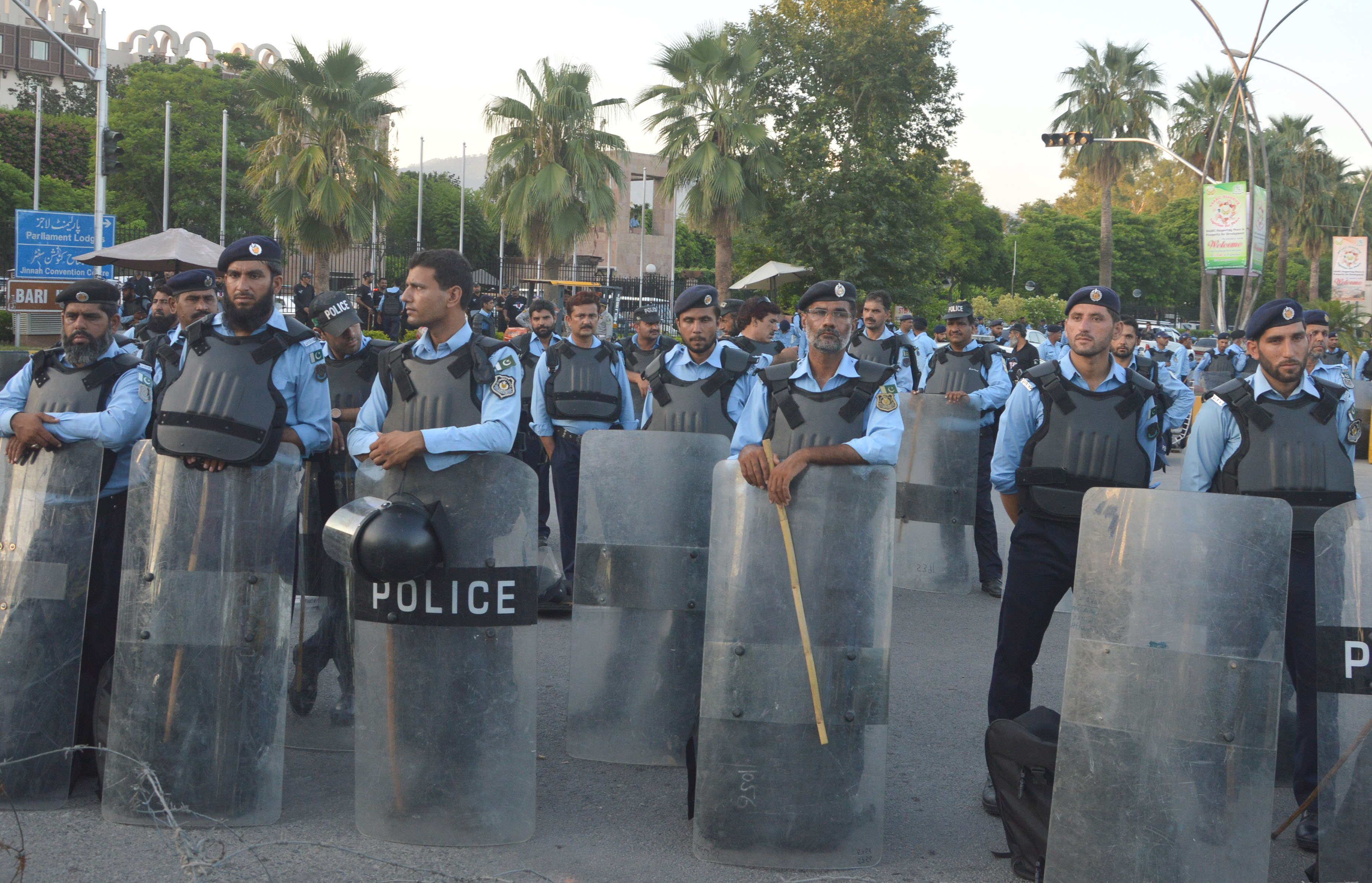 the police had sought physical custody of the four accused all of whom are presently confined in adiala jail photo mudassar raja express