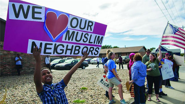 kansas christians rally in support of muslims