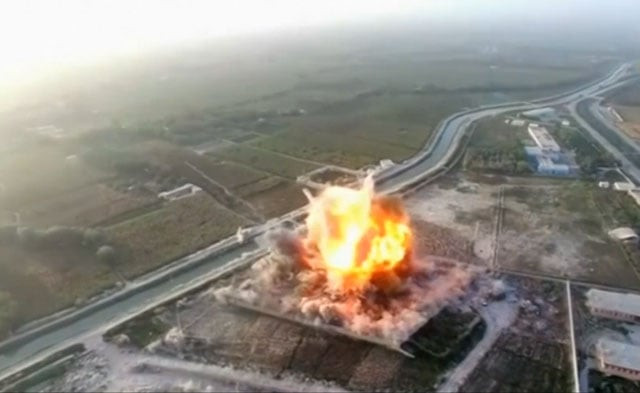 a reuters video grab taken from the footage posted by afghan taliban shows a blast at a police base in afghanistan 039 s helmand province a reuters video grab taken from the footage posted by afghan taliban shows a blast at a police base in afghanistan 039 s helmand province