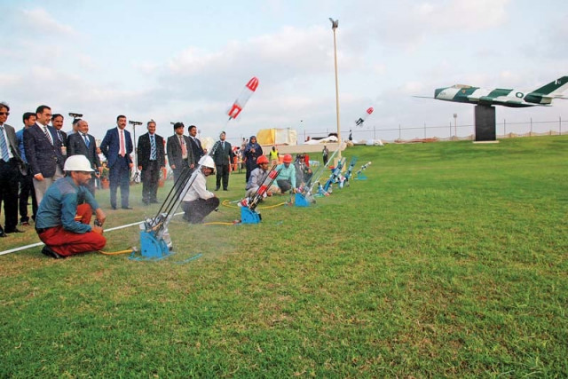 world space week s two day space family fair which concluded on sunday showcased the talent of the students in the field of space technology photos athar khan express world space week s two day space family fair which concluded on sunday showcased the talent of the students in the field of space technology photos athar khan express