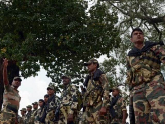 tens of thousands of paramilitary troops and police are stationed in the tribal areas of central and eastern india fighting thousands of armed insurgents photo afp
