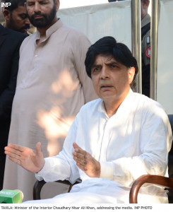 militants no longer operating from pakistan says nisar