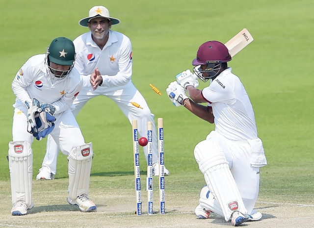 this was pakistan 039 s 10th consecutive victory in all formats photo afp this was pakistan 039 s 10th consecutive victory in all formats photo afp