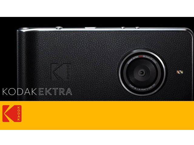 kodak ektra boasts a 21 megapixel camera along with a 13 megapixel front facing camera for selfies photo kodak