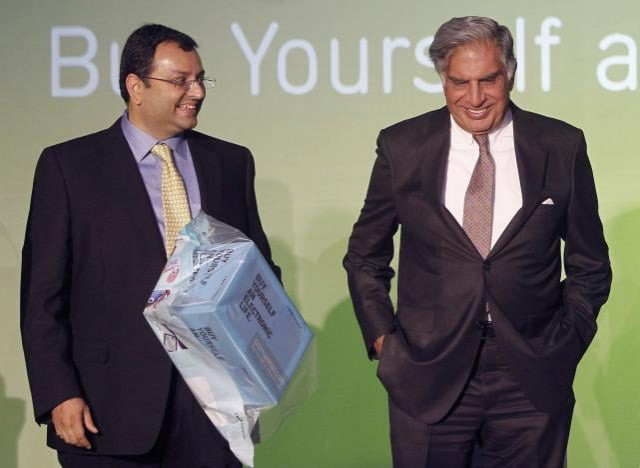 tata group chairman ratan tata and deputy chairman cyrus mistry attend the launch of a new website for tech superstore croma managed by infiniti retail a part of the tata group in mumbai india april 23 2012 photo reuters tata group chairman ratan tata and deputy chairman cyrus mistry attend the launch of a new website for tech superstore croma managed by infiniti retail a part of the tata group in mumbai india april 23 2012 photo reuters