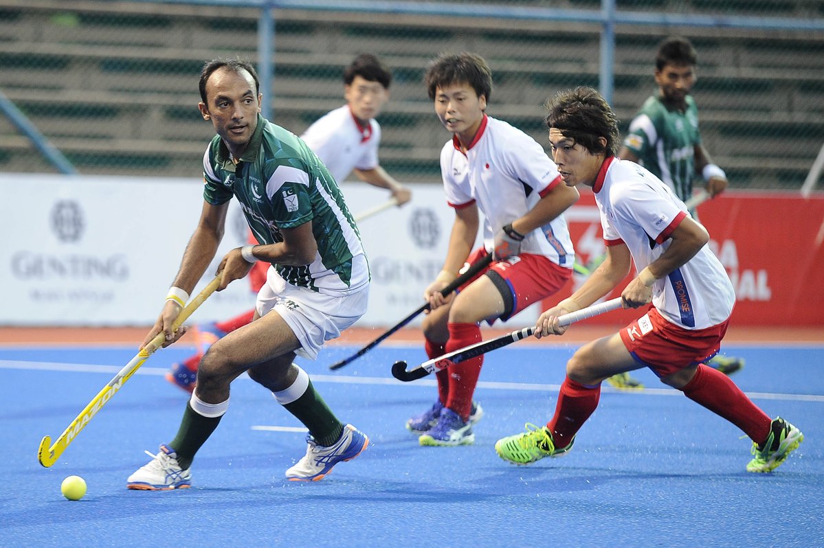 greenshirts maintain their hopes in ongoing asian men s champions trophy photo courtesy ahf