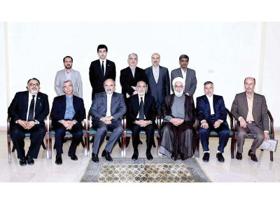 seven member delegation iranian delegation meets cjp