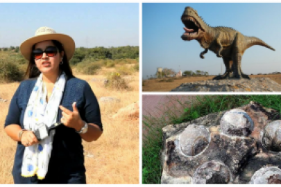 india s dinosaur princess keeps watch over rare remains