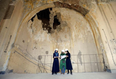 afghan women seek to rebuild palace destroyed by men afghan women seek to rebuild palace destroyed by men