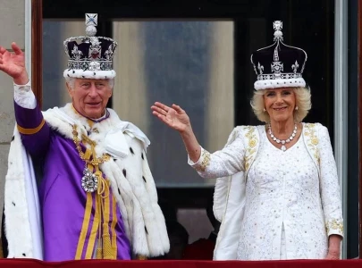 king charles iii and queen camilla crowned