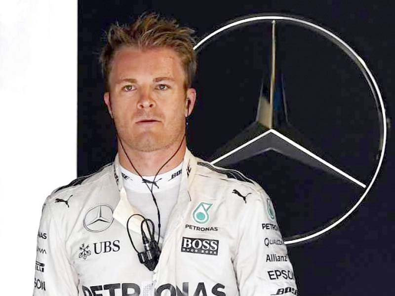 rosberg says he is focusing only on the race despite potentially being just one win away from claiming his first title photo afp