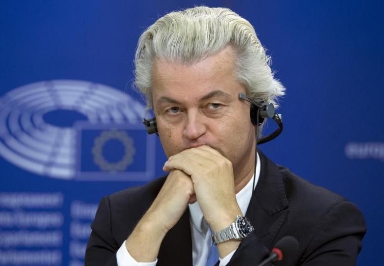 dutch far right party for freedom pvv leader geert wilders attends a joint news conference at the european parliament in brussels belgium photo reuters