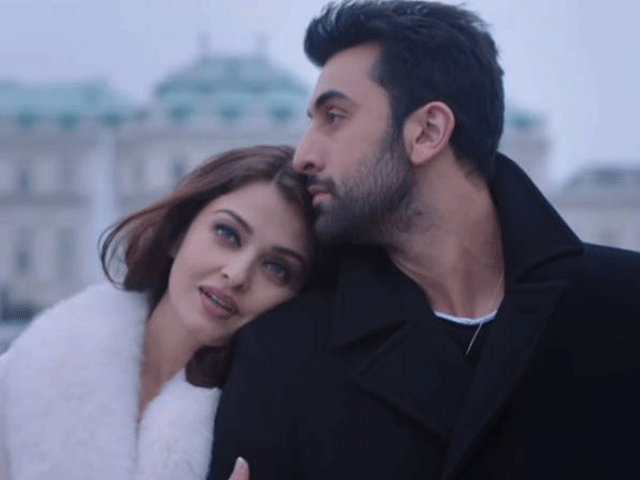 ranbir and aish will set the screen on fire in adhm that is slated to release on october 28 screengrab ranbir and aish will set the screen on fire in adhm that is slated to release on october 28 screengrab