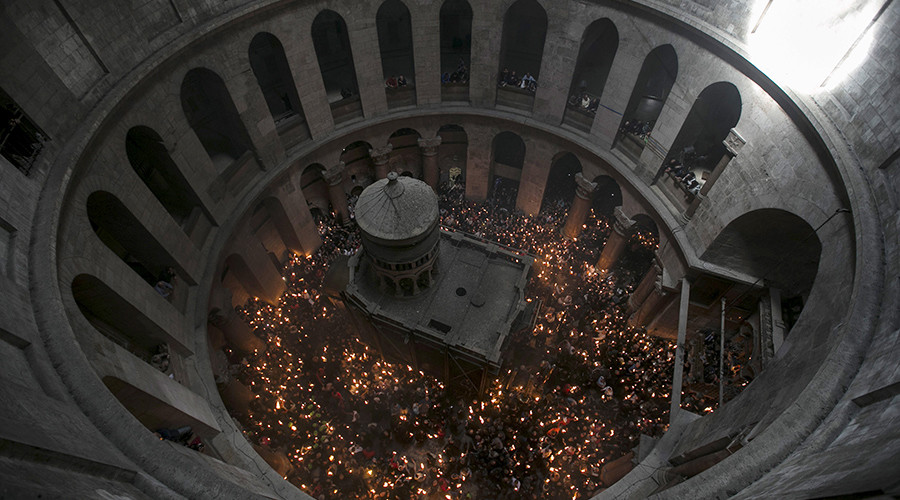 also known as the church of the resurrection its custody is shared between six christian sects photo reuters