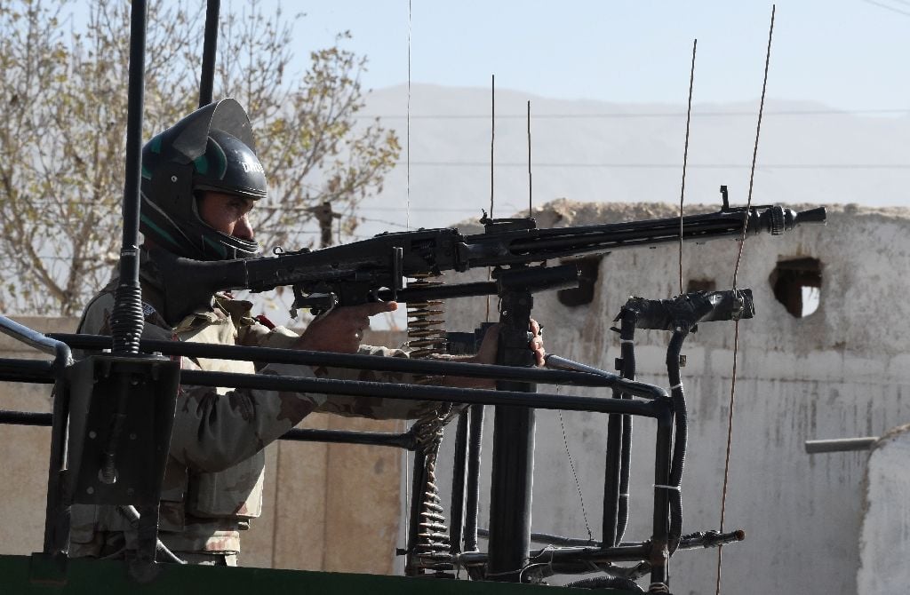 anti terrorist force has raided a compound and killed four militants linked to an attack on a police academy in quetta photo afp